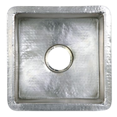 Native Trails Copper Bar & Prep Sink - Cantina CPS534 � Brushed Nickel Finish